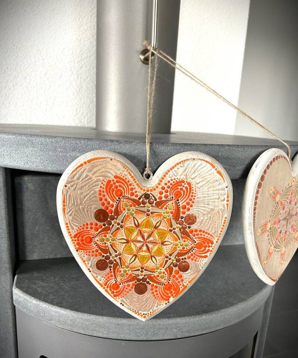 Wand-Herz "Happy Life"