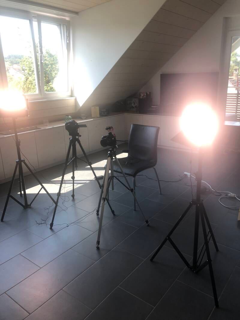 Dreh bei mir zu Hause