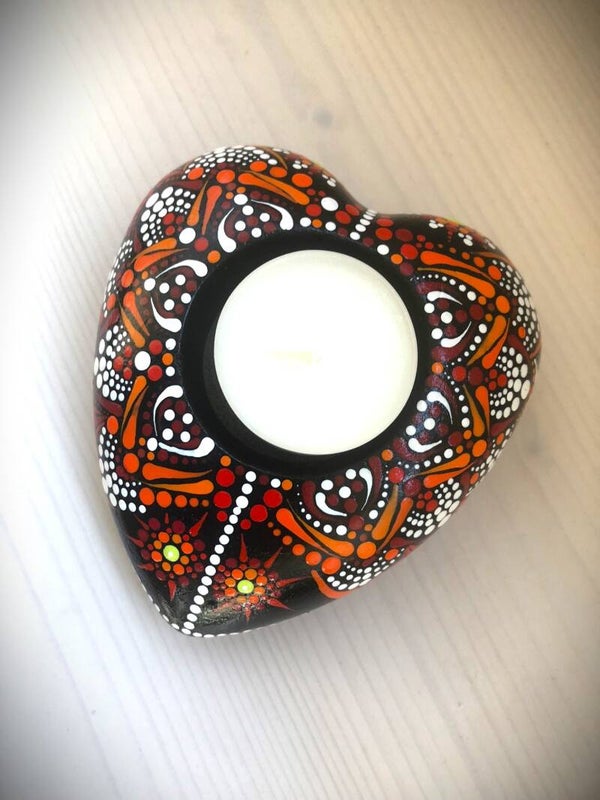 Candlelight-Heart "Color is Beautiful"