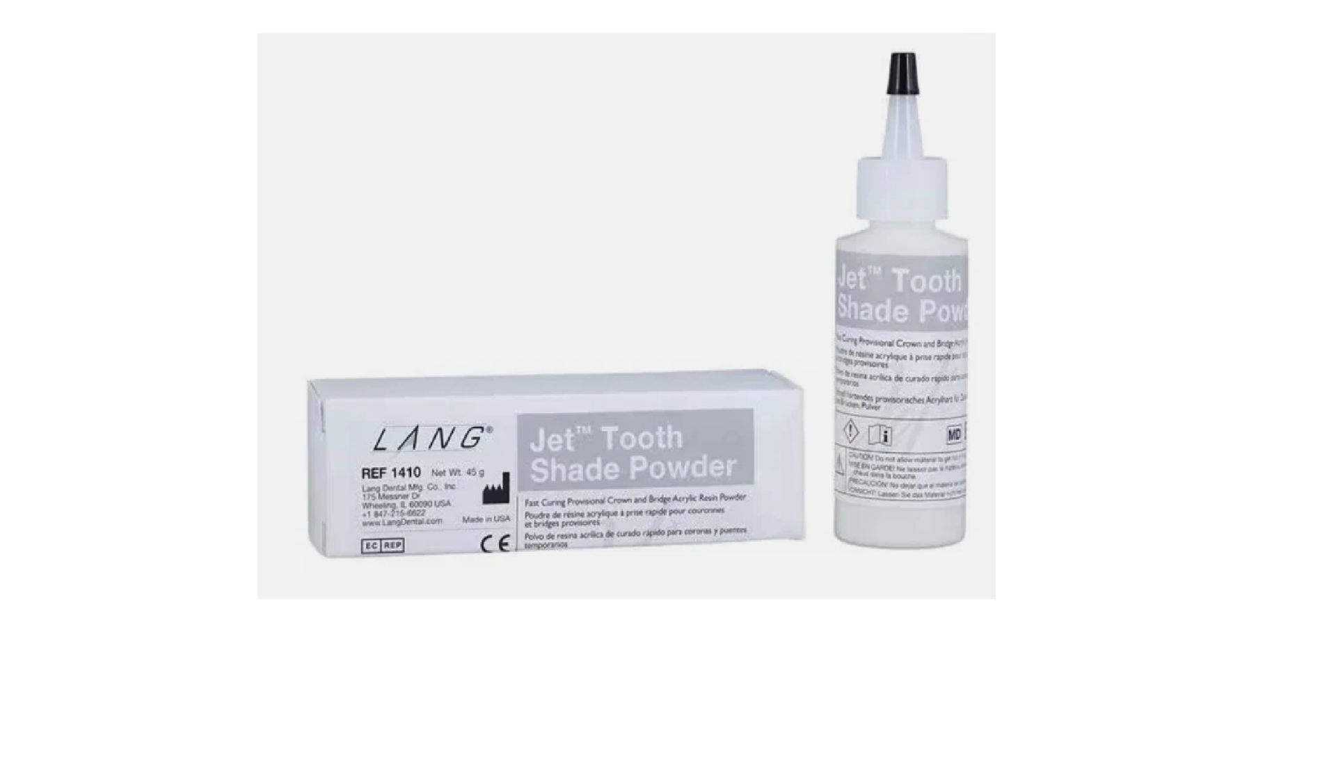 ACRILICO JET TOOTH SHADE