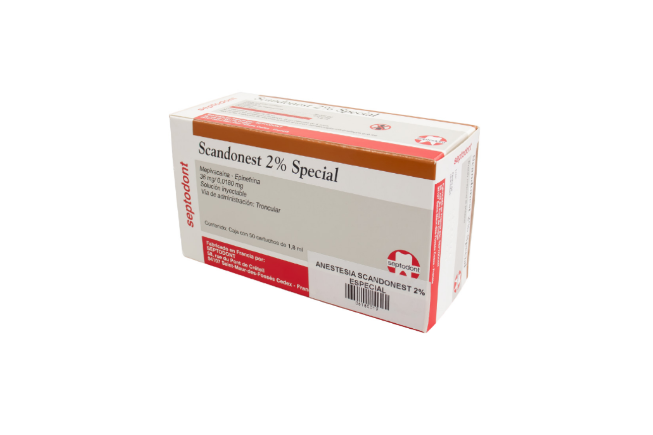 SCANDONEST 2% C/50 CARTUCHOS