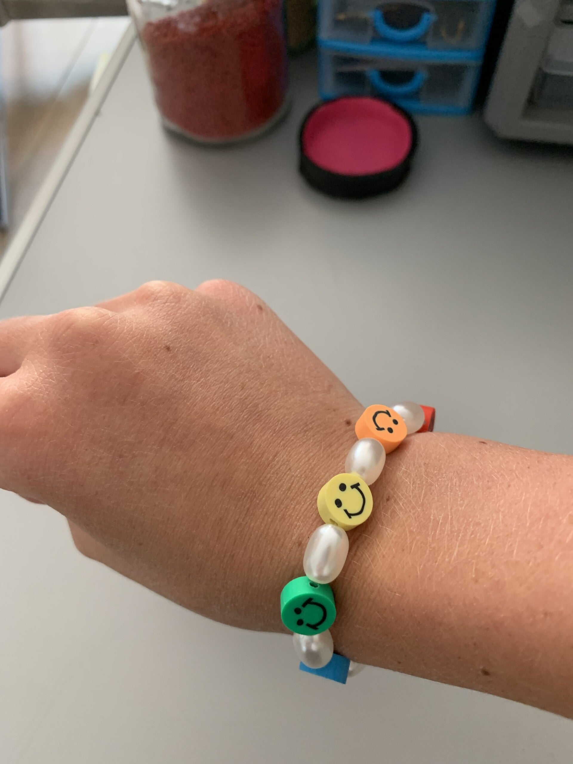 Smiley armband