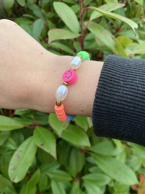 Smiley armbandje!