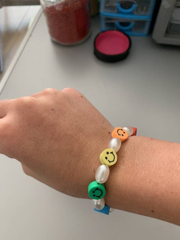 Smiley armband