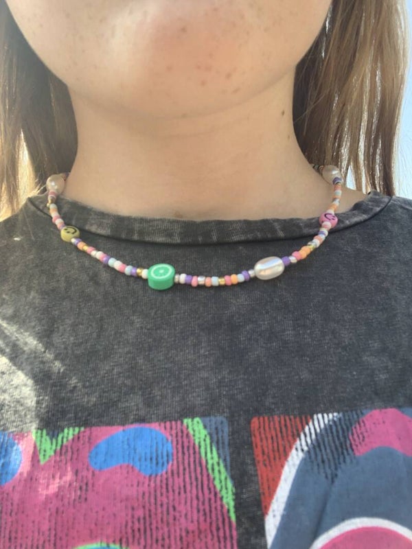 Confetti ketting!!