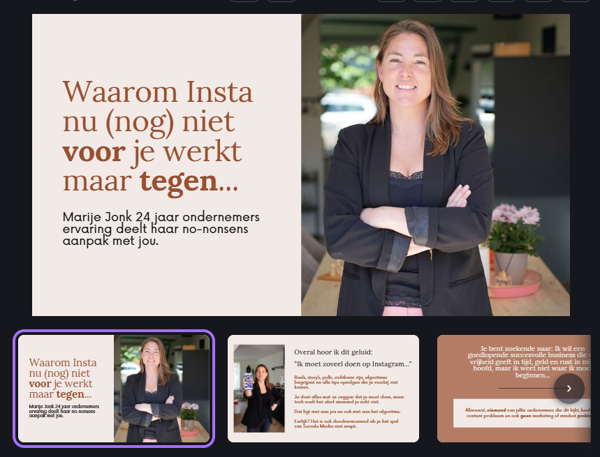 Insta Code Kraken: Gratis Training - Marije Jonk