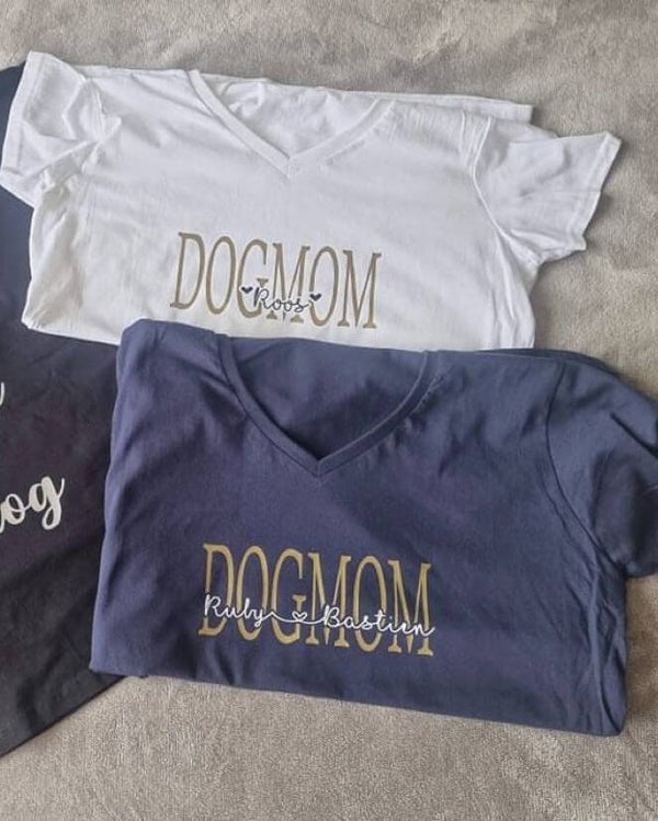 Dames shirt "DOGMOM"