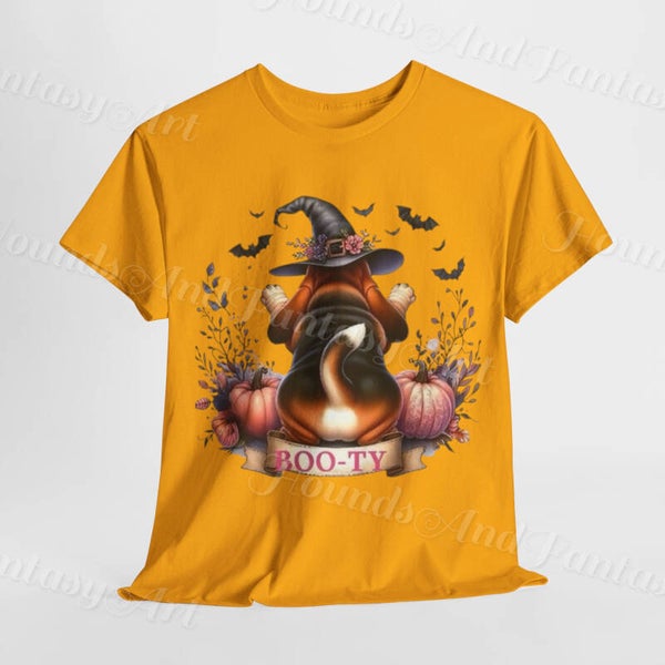 T-shirt HALLOWEEN 'Basset Hound"