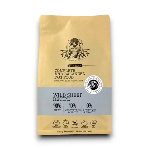 Mr. Bones Dry barf - Wild Sheep (schaap)