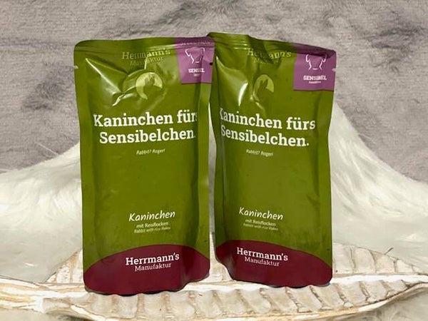 Herrmann's konijn met rijstvlokken 150ml