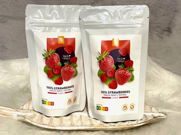 Nutriboom gevriesdroogde aardbeien