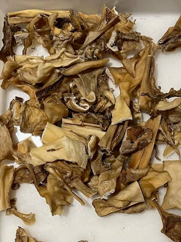 Gekke stukken hertenkophuid