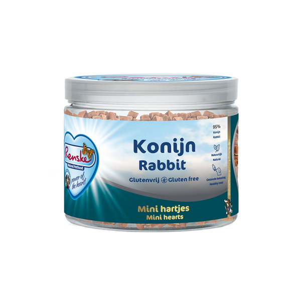 Renske mini hartjes - Konijn