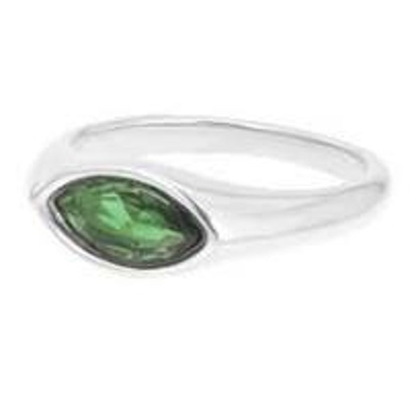 iXXXi Fame damesring Jolie Groen Zilver