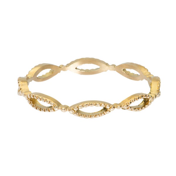 IXXXI Fame ring Swirl Goud