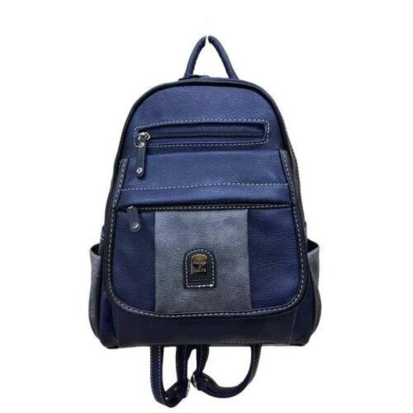 Charm en Shape rugtas Giuseppina Donkerblauw