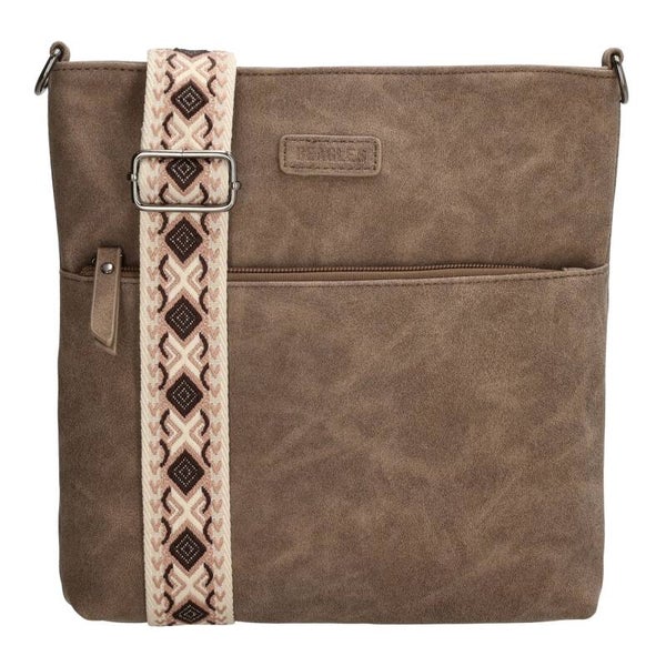 Beagles Malaga Schoudertas -  Dark Taupe