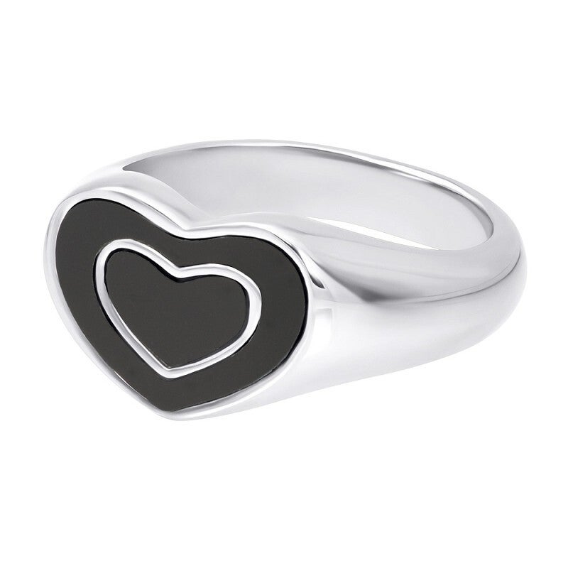 iXXXi Fame ring Lovina Black Zilver