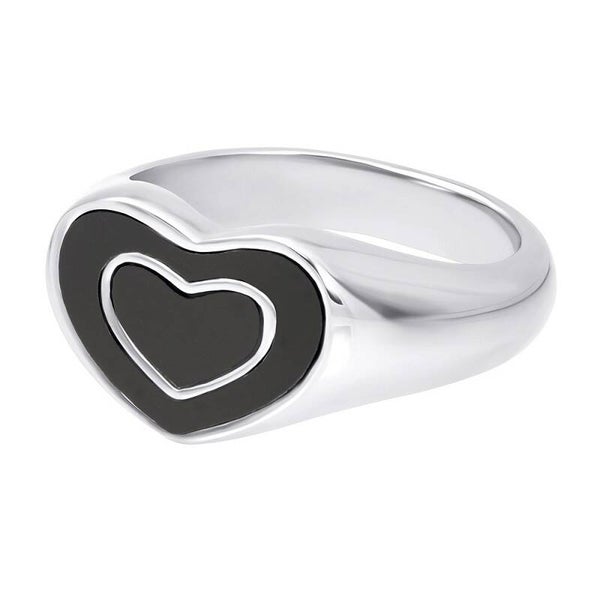 iXXXi Fame ring Lovina Black Zilver