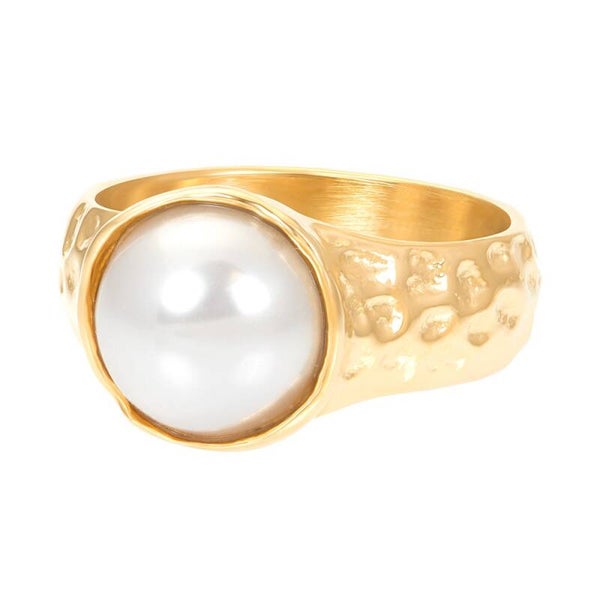iXXXi Fame ring Perla met Parel  Goud