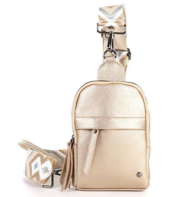 Dutch Crossbodytas Bakkum Champagne