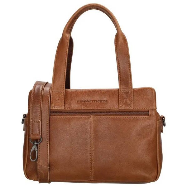 Hide & Stitches Leren Laptoptas Porto bruin
