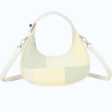 Gallantry De Denim Chic - Handtas / Schoudertas Beige - Groen