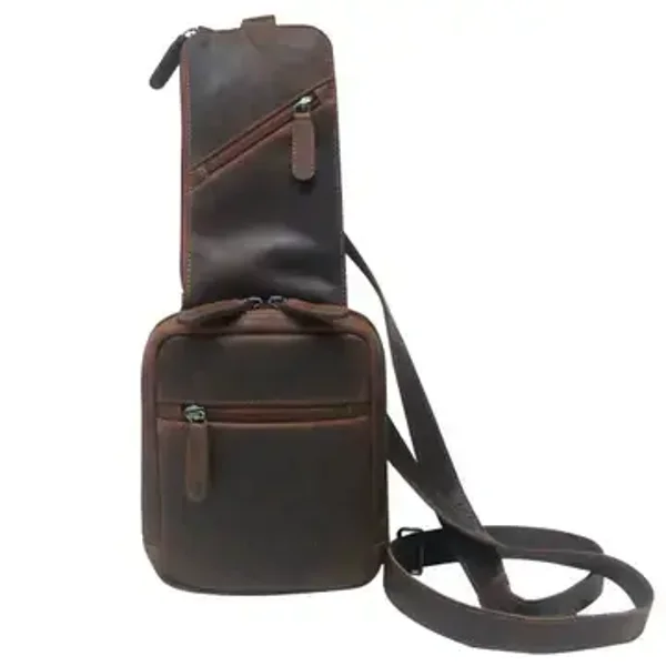 Leren Schoudertas Men's Bag Jim  Sandalum  Vanaf 4 NOV leverbaar, kan wel besteld worden