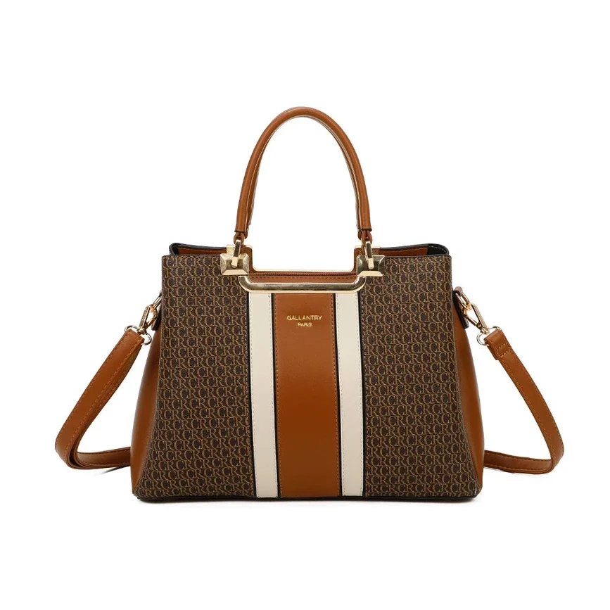 Gallantry MG Chique Handtas / Schoudertas  Marron / Beige