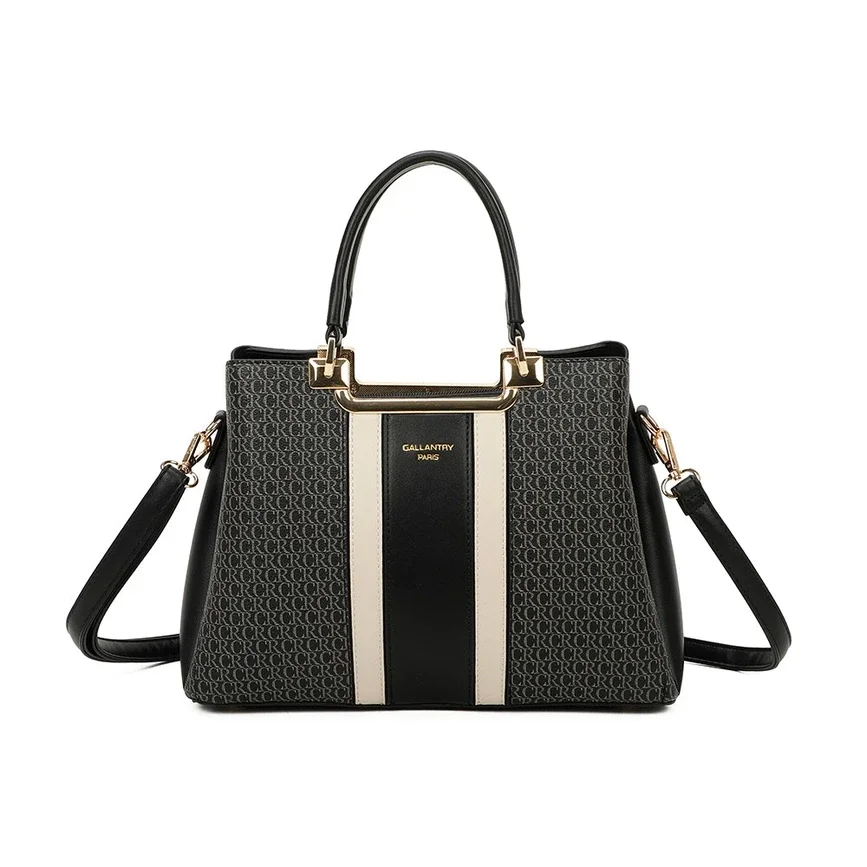 Gallantry MG Chique Handtas / Schoudertas  Zwart / Beige