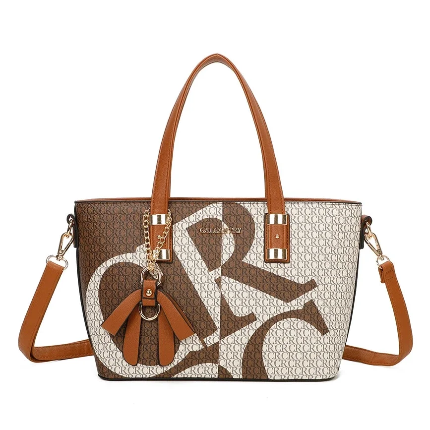 Gallantry Paris Chique Handtas / Schoudertas  Bruin