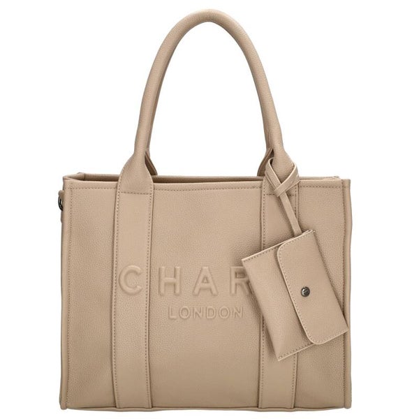 Charm London Charm London Bond Shopper Gebroken Wit