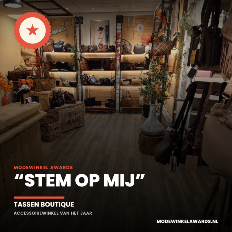 Stem op mij Tassen Boutique Harskamp