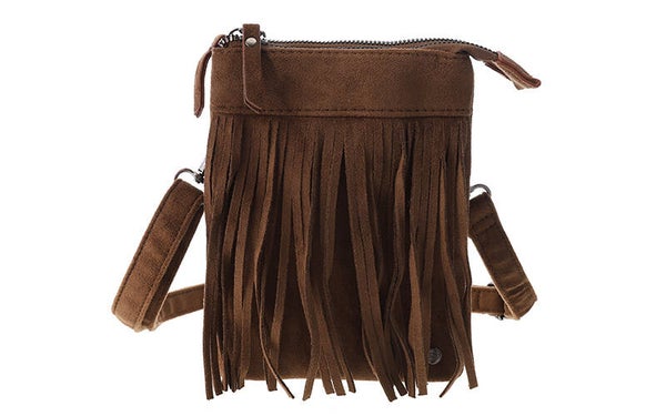 Dutch Dames Telefoon- en schoudertasje Lados Camel