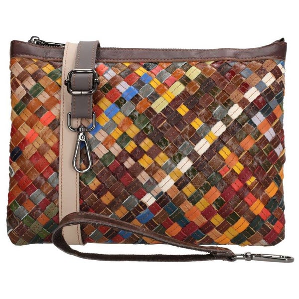 Beagles Leren Crossbodytas Treccia Multikleuren