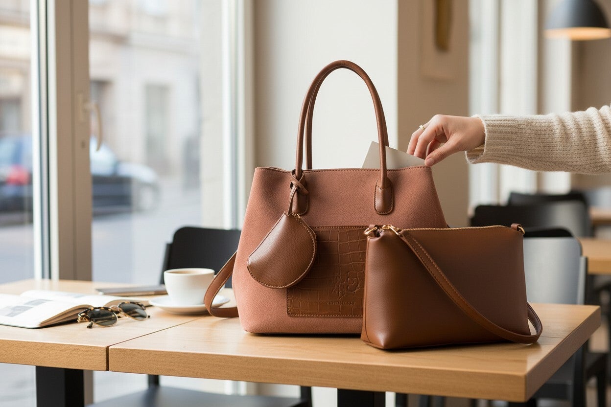 Gallantry Paris  Handtas Cognac