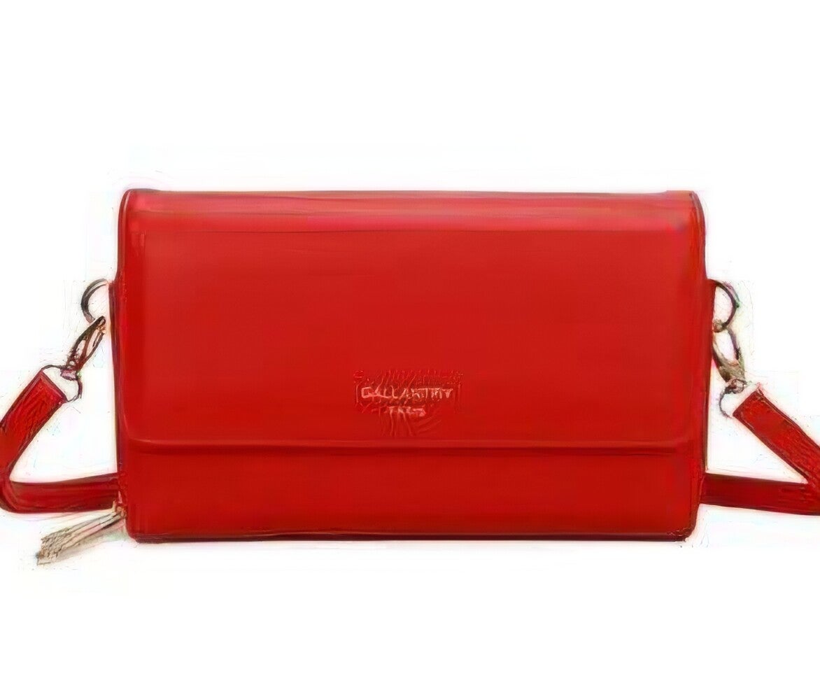 Dames Clutch / Portemonnee Gallantry Paris Naélys Rood