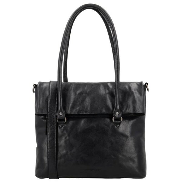 Hide & Stitches Leren Westland Dames Laptoptas 13,3 inch Zwart