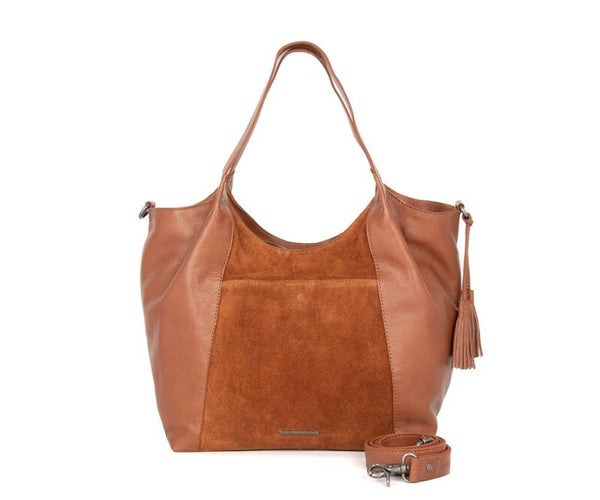 Spikes & Sparrow Leren Dames Shopper  Ryana Mocca