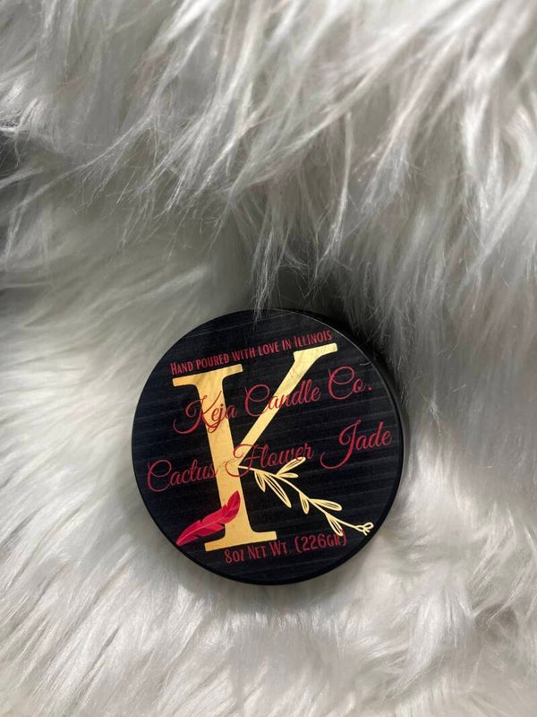 Cactus flower and Jade