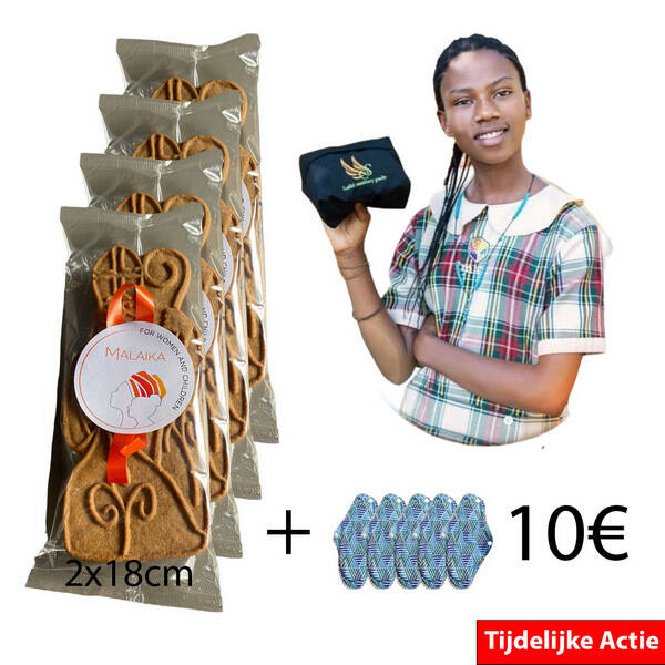 Regio ANTWERPEN - Vier pakjes speculaas (2 stuks)  van 18 cm + donatie van een pakje LaikiPads- Af te halen bij Marc in de Heistraat 251 - WILRIJK - 0479 997095
