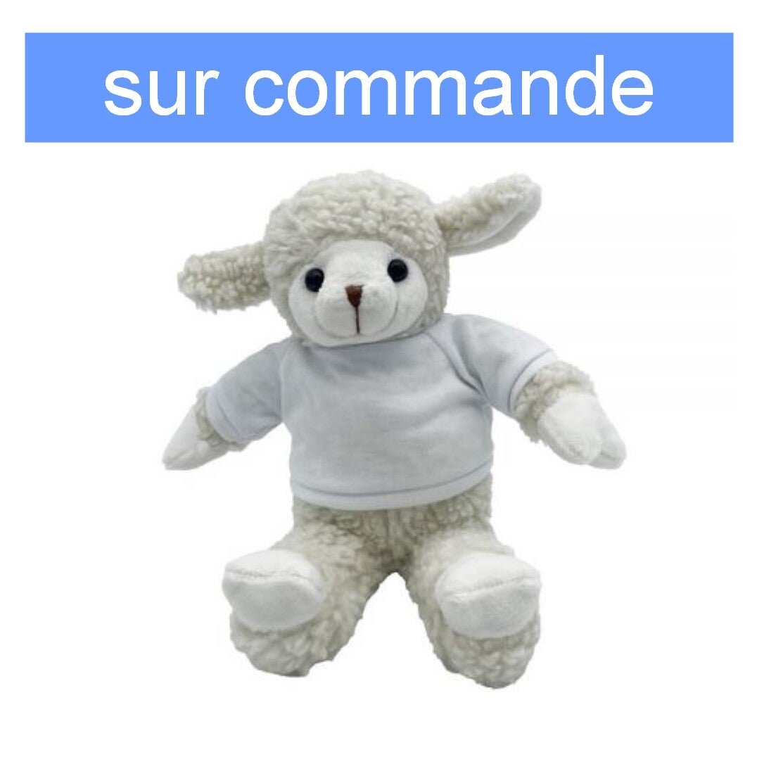 Poupée agneau 20 cm