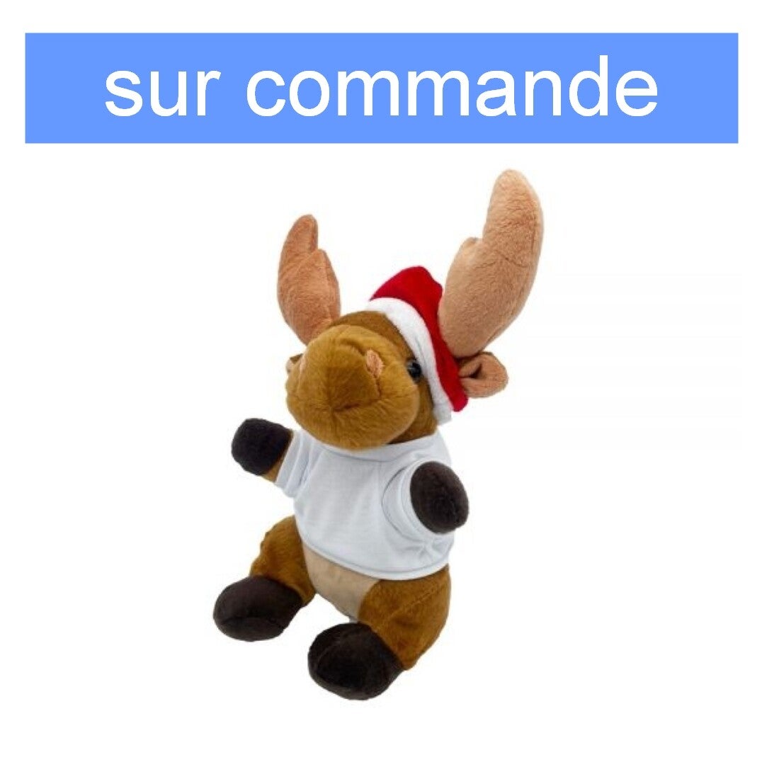 Peluche renne de noel 20 cm