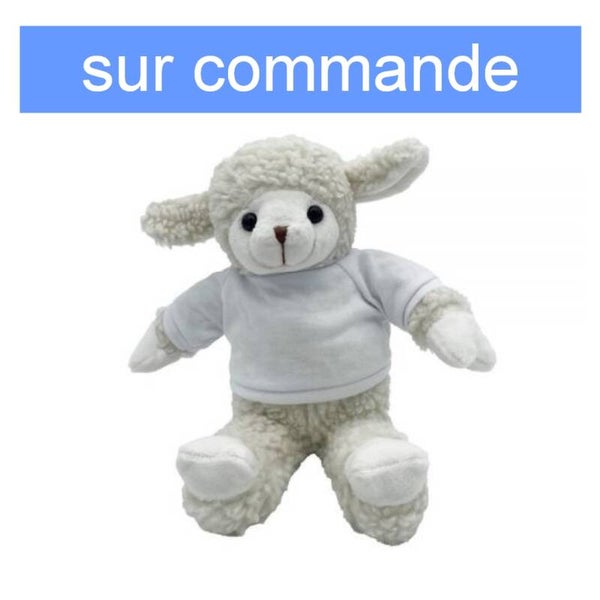 Poupée agneau 20 cm