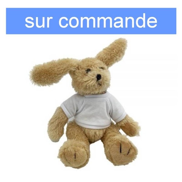 Peluche lapin 18 cm