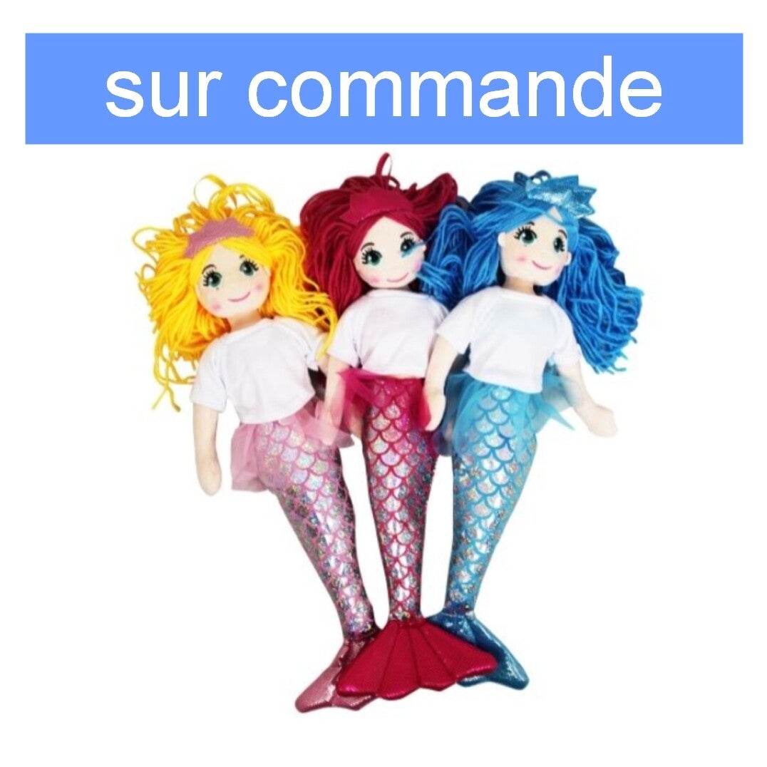 PELUCHE SIRENE 45 CM