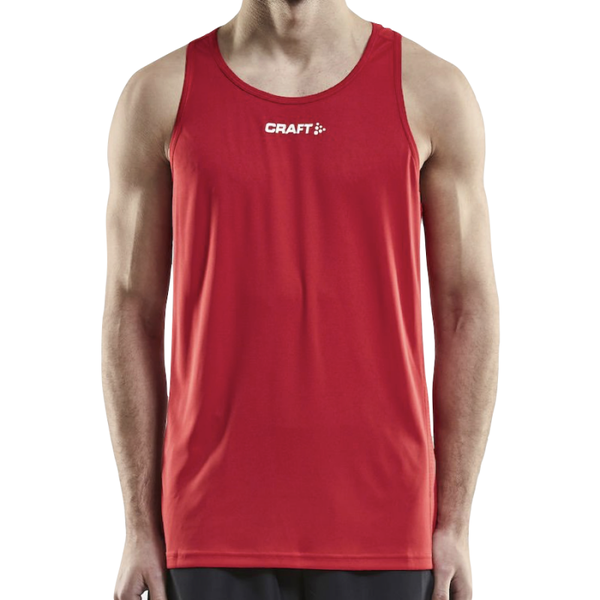 Heren Craft Singlet Rood