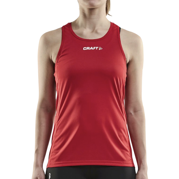 Dames Craft Singlet Rood