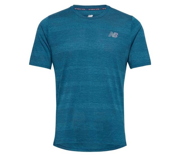 Heren New Balance Shirt Blauw