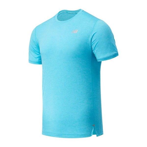 Heren New Balance Shirt Blauw